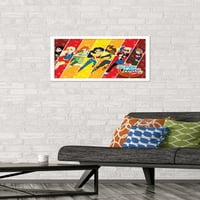 Képregény TV-DC szuperhős lányok-Liga fali poszter, 14.725 22.375