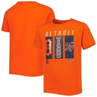 Ifjúsági Narancssárga Detroit Tigers Logó Póló