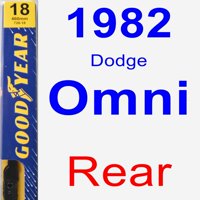 Dodge Omni Ablaktörlő Lapát Készlet-Prémium