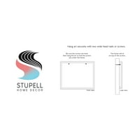Stupell Industries nagy sertésfejű állat akvarell festmény fehér keretes művészet nyomtatott fali művészet, 11x14