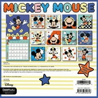 Trendek Nemzetközi Disney Mickey Mouse Mini Fali Naptár & Push Pins & Push Pins