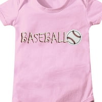 Fiúk Kisgyermek Lányok Baseball Rajzfilm Nyomtatott Rövid Ujjú Crawl Ruhák Nyári Egyszínű 0 Hónapos Gyerekek Gyermek