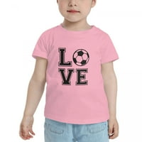 Foci szerelem aranyos kisgyermek pólók fiúknak lányok