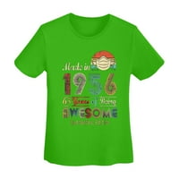Készült 65. születésnapi karantén ajándék éves női Alap rövid ujjú póló Zöld X-nagy