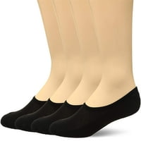 Férfi Big & Tall No Show Liner zokni 4-csomag