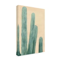 Védjegy Képzőművészet 'Dusty Cacti II' vászon művészete: Grace Popp