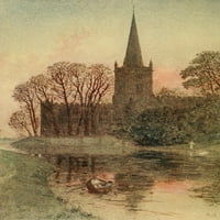 Stratford-on-Avon Szentháromság-templom poszter nyomtatása ismeretlen