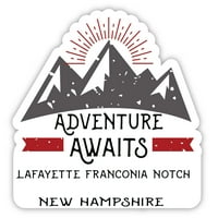Lafayette Franconia Notch New Hampshire Szuvenír Vinil Matrica Matrica Kaland Várja A Tervezést