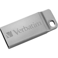 Verbatim, VER98750, 64 GB-os fém Executive USB Flash meghajtó-Ezüst, minden, Ezüst