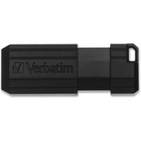 Verbatim 16GB Pinstripe USB Flash meghajtó-fekete 16GB - Fekete-1pk