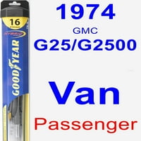 GMC G25 g Van utas ablaktörlő lapát-hibrid