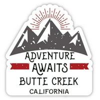 Butte Creek Kaliforniai Szuvenír Vinil Matrica Matrica Kaland Várja A Tervezést