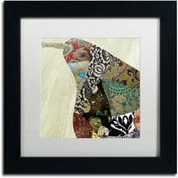 Védjegy Képzőművészet Pear Brocade i Canvas Art by Color Bakery White Matte, fekete keret