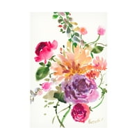 Marietta Cohen Art and Design 'Flower Series 17' Canvas Art