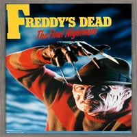 Rémálom az Elm St-N: Freddy ' s Dead: - egy lapos Falplakát, 22.375 34