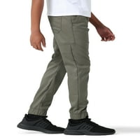 A Wrangler Boy vezeték nélküli csatlakoztatási rakomány nadrágja, Méret 4- Slim, Rendszeres és Husky