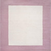 Nuloom Paine kézi tufolt gyapjú terület szőnyeg, 9 '12', baba rózsaszín