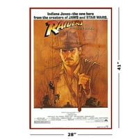 Indiana Jones-Az Elveszett Frigyláda Fosztogatói-Bekeretezett Filmplakát