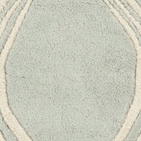 Chatham CHT758E kézzel készített szürke elefántcsont szőnyeg