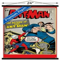 Marvel Comics-Ant-Man-felülvizsgált Borítófali poszter fa mágneses kerettel, 22.375 34