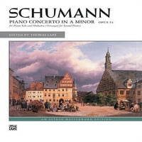 Schumann -- a-moll zongoraverseny, op.: fésűvel kötött könyv