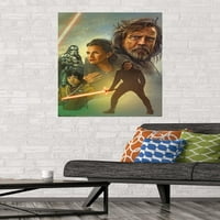 Csillagok Háborúja: Az Utolsó Jedi-Ünnepi Falfestmény Poszter, 22.375 34