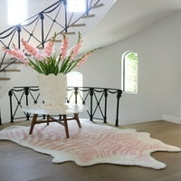 Novogratz háziasított Rózsaszín szőnyeg, rózsaszín