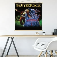 Beetlejuice-Sírfal poszter fa mágneses kerettel, 22.375 34