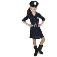Rendőr lány lány gyermek halloween jelmez