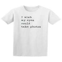 Bárcsak a szemem is fotózni fotózás póló-kép készítette Shutterstock, férfi XX-nagy