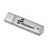 NSN5584986, Plug-and-Play USB meghajtó, mindegyik, ezüst
